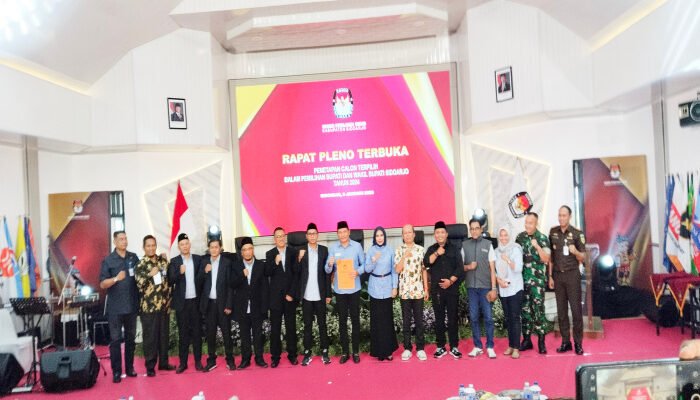 Rapat Pleno Terbuka KPUD Sidoarjo Tetapkan Kepala Daerah