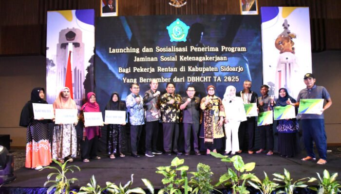 BPJS Naker Untuk Pekerja Rentan Telah Dicover Pemkab Sidoarjo