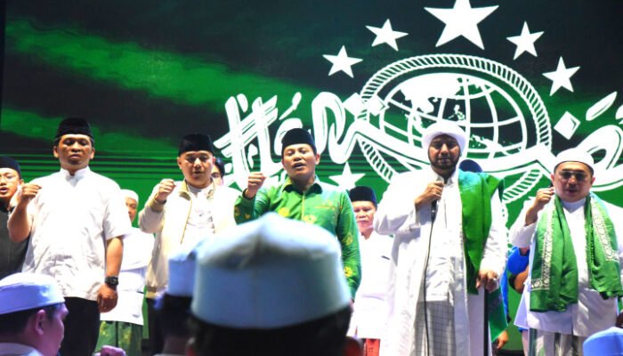 Sidoarjo Bersholawat Ribuan Jama’ah Ikut Hadir di Harjasda ke-166