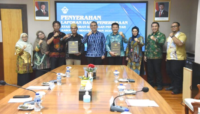 Kabupaten Sidoarjo Kembali Terima Opini WTP Berturut-turut