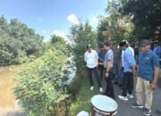 Tangkis Sungai Longsor di Balongbendo Diatensi Bupati Subandi