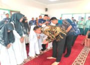 Kalapas Kelas IIA Sidoarjo Gelar Pengajian Rutin dan Baksos.