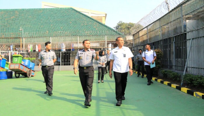 Lapas Kelas IIA Sidoarjo Terima Kunjungan dari Kakanwil Jatim