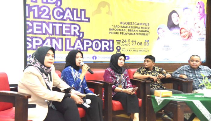 Diskominfo Sidoarjo Gandeng Umsida Kenalkan Layanan Informasi