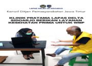 Layanan Klinik Lapas Kelas IIA Sidoarjo Wujudkan WBP Sehat
