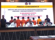 Imigrasi Surabaya Amankan 7 WNA Dalam Operasi Wirawaspada