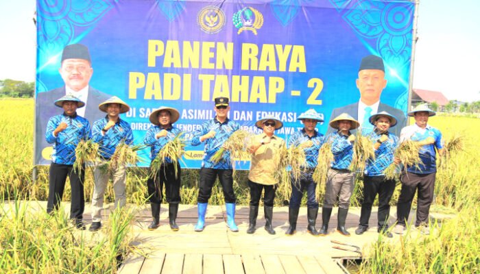 Panen Raya Implementasi Asta Cita SAE di Lapas Lamongan