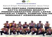 Perkemahan Satya Darma Bakti, Lapas Sidoarjo Tampil Kompak