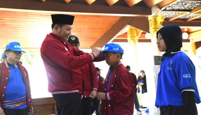 Kormi Menuju Fornas VIII di NTB Diberangkatkan Bupati Subandi