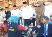 Wamenag RI Pantau Pelaksanaan Kick Off CKG di Sidoarjo
