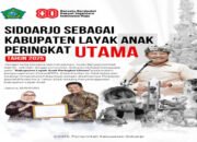 Sidoarjo Raih Penghargaan KLA Peringkat Utama Tahun 2025