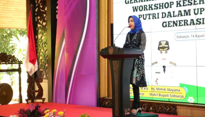Wabup Sidoarjo Ajak Remaja Putri Jaga Kesehatan Cegah Stunting