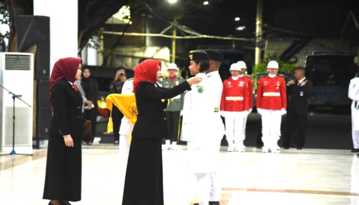 76 Anggota Pasikbraka Dikukuhkan Wakil Bupati Sidoarjo
