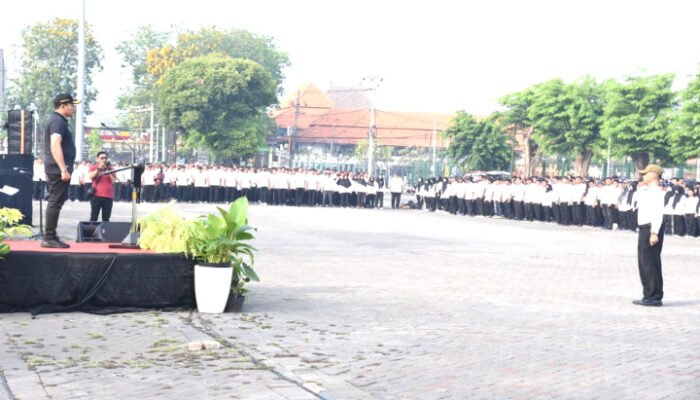 Apel Akbar 3.843 Pegawai Non-ASN Dipimipin Bupati Sidoarjo