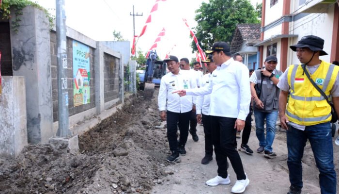 Redam Banjir Harap Bupati Subandi Sidak Betonisasi Bringinbendo