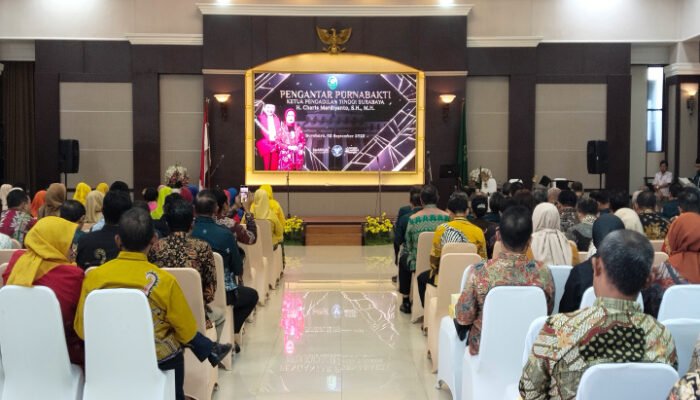 Pengadilan Tinggi Surabaya Gelar Purna Tugas Charis Mardiyanto