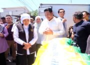 Gubernur Jatim dan Bupati Sidoarjo Tinjau Pasar Murah di Sidoarjo