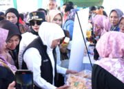 Gelar Pasar Murah Gubernur Jatim Didampingi Wabup Sidoarjo