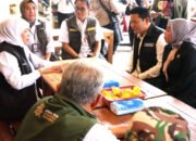 Gubernur dan Bupati Sidoarjo Tinjau Pasar Murah di Gedangan