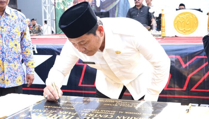 Acara Maulud Nabi, Masjid Al-Ikhlas Juanda Diresmikan Bupati
