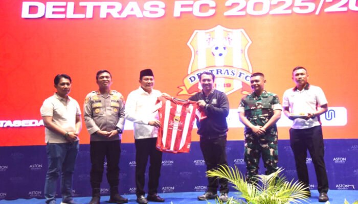 Squad Deltras FC 2025/2026 Dilaunching, Bupati Beri Dukungan