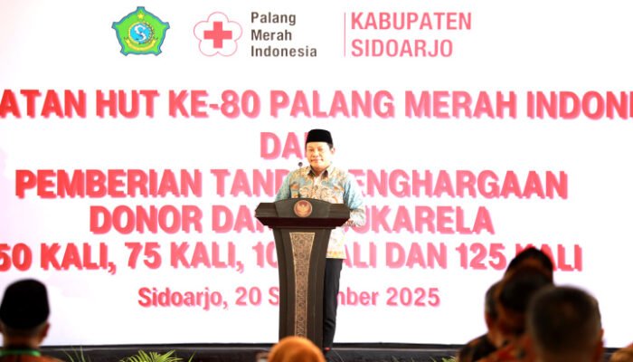 HUT ke-80 PMI, Pemkab Sidoarjo Apresiasi 1.932 Pendonor Darah