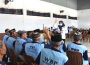Jaga Kesehatan WB Lanjut Usia, Lapas Sidoarjo Gelar Posbindu
