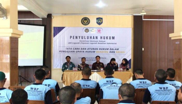 Lapas Kelas IIA Sidoarjo Gelar Penyuluhan Hukum bagi WBP