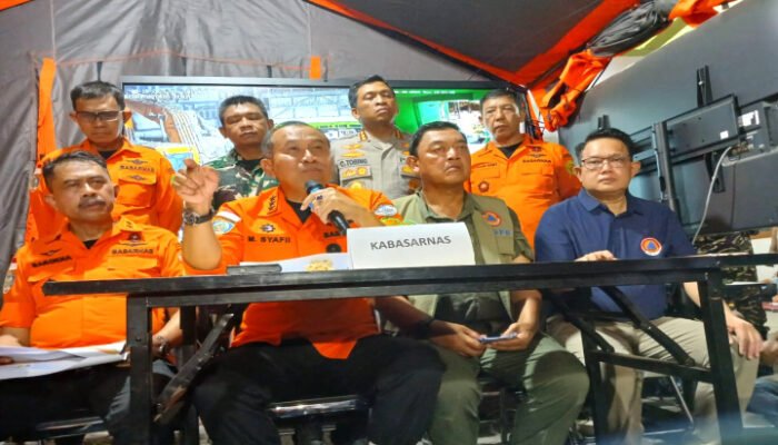 Basarnas Nyatakan Korban 64 Orang Meninggal Dunia Dihari ke-8