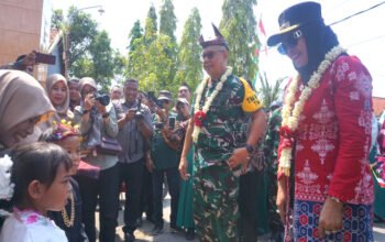 Wabup Sambut Brigjen TNI Farouk, Pelaksanaan TMMD di Sidoarjo