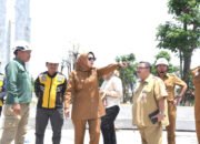 Wabup Minta Proyek Alun-Alun Selesai Sesuai Kontrak Kerja