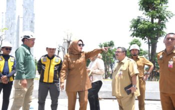 Wabup Minta Proyek Alun-Alun Selesai Sesuai Kontrak Kerja