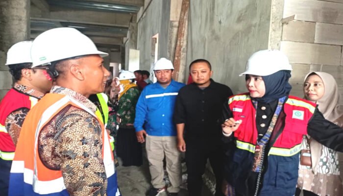 Wabup Sidak Pelayanan dan Pembangunan RSUD Sidoarjo Barat
