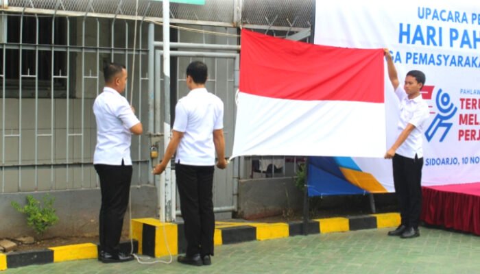 Peringati Hari Pahlawan 2025, Lapas Kelas IIA Gelar Upacara