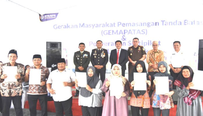 Bupati Sidoarjo Targetkan 30 Ribu Tanah Tersertifikasi Pada 2026