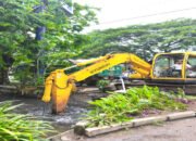 Rumah Pompa Siaga 24 Jam Atasi Banjir di Depan Lippo