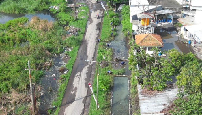Antisipasi Banjir, Sungai Bluru Kidul – Rangkah Kidul Dinormalisasi