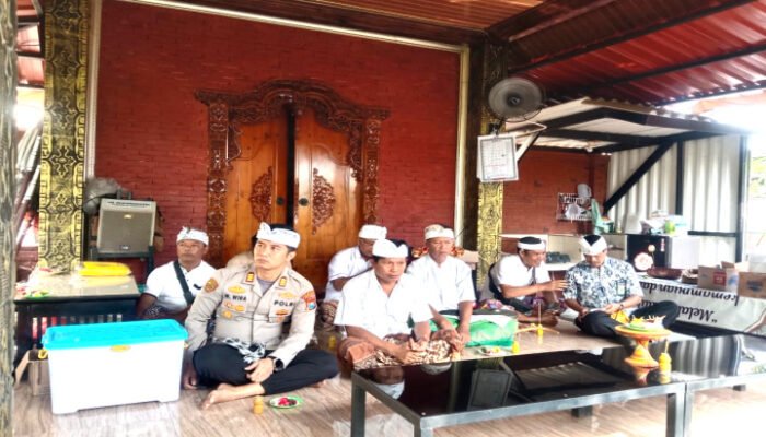 Ibadah Suci dan Piodalan Pura Kertha Bumi Bhayangkara