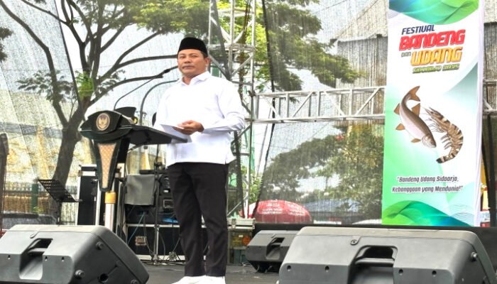 Bupati Sidoarjo Resmi Tutup Festival Bandeng dan Udang 2025