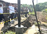 Bupati Sidoarjo Instruksikan Penanganan Cepat Sungai Longsor