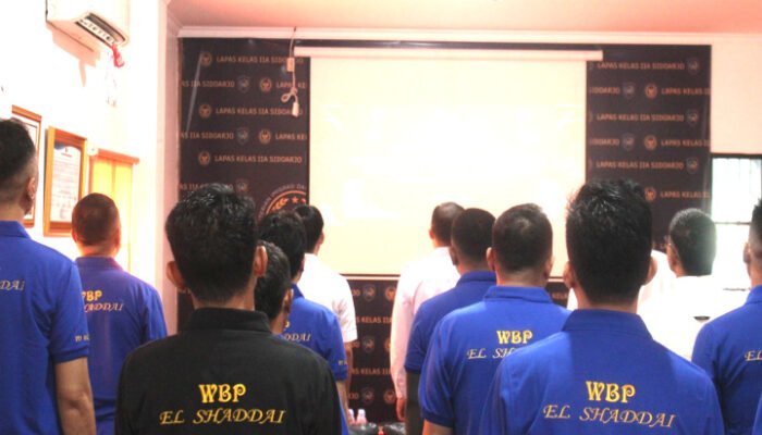 WBP Terima Remisi Khusus Natal dari Lapas Kelas II Sidoarjo