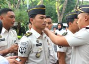 Lapas Sidoarjo Gelar Penyematan Kenaikan Pangkat di Awal Tahun