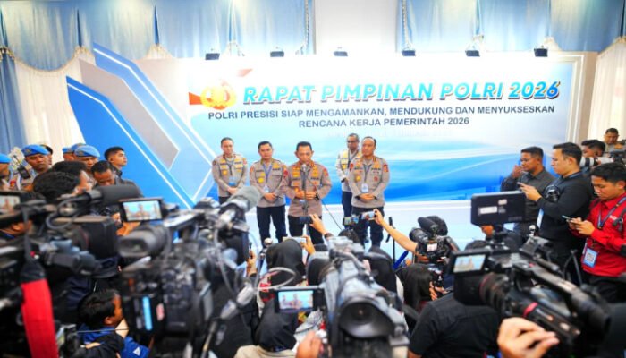 Rapim Polri, Kapolri Tegaskan Dukung Penuh Program Pemerintah