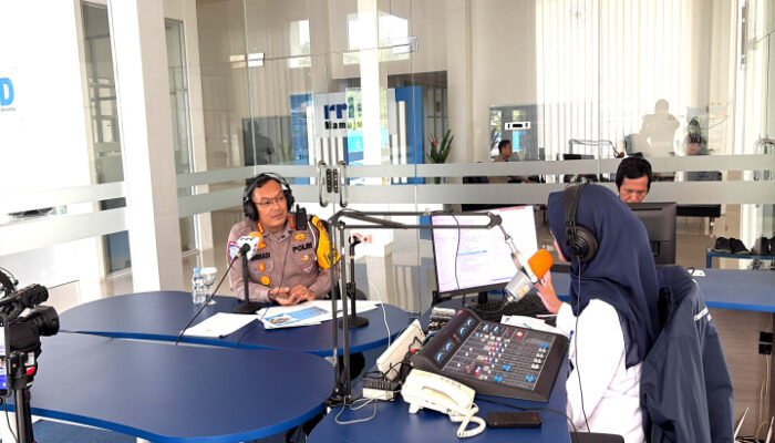 Dirlantas Sulbar Dialog Interaktif Operasi Marano di RRI Mamuju