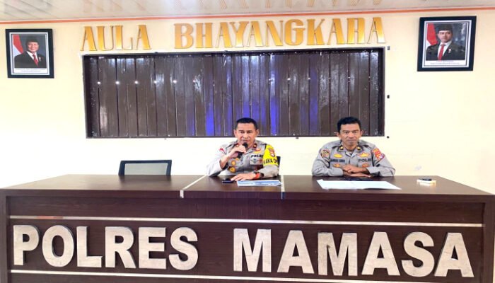 Polres Mamasa Gelar Rapat Pembentukan Tanda Nugraha Sakanti