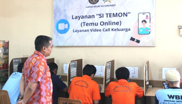 Lapas Sidoarjo Sediakan Layanan Komunikasi Gratis Untuk WB