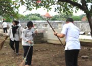 Sambut Ramadhan, Lapas Sidoarjo Gelar Kerja Bakti Dimakam