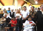 Gubernur Salurkan Bansos Rp 3,016 Miliar, Pada Warga Sidoarjo