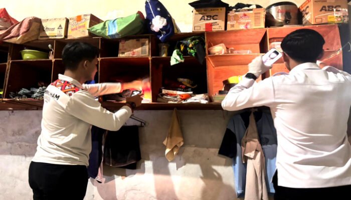 Lapas Sidoarjo Gelar Razia Kamar Hunian dan Tes Urine WB