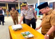 Bupati Mamasa Hadiri Peluncuran MBG di SMPN 001 Tandukkalua